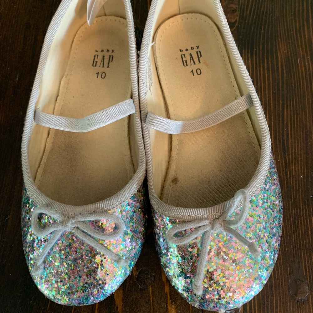 Glitter ballet flats ❤️